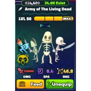 ARMY OF THE DEAD - SPONGEBOB TOWER DEFENSE