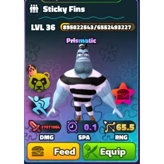 STICKY FINS - SPONGEBOB TOWER DEFENSE (serial: 900-1000)
