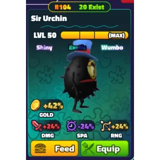 SW SIR URCHIN - SPONGEBOB TOWER DEFENSE