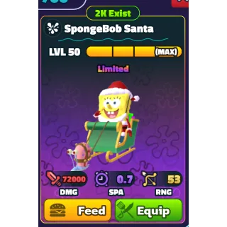 SPONGEBOB SANTA  - SPONGEBOB TOWER DEFENSE