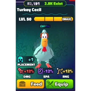 TURKEY CECIL - SPONGEBOB TOWER DEFENSE