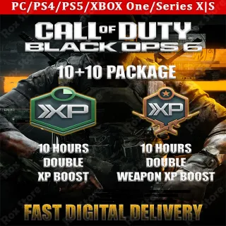 CALL OF DUTY BLACK OPS 6 XP WEAPON BOOST