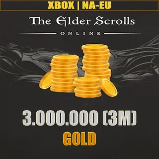 The Elder Scrolls Online 3M GOLD XBOX