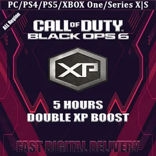 CALL OF DUTY BLACK OPS 6 XP BOOST 5 HOURS