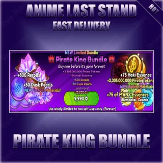 anime last stand pirate king bundle