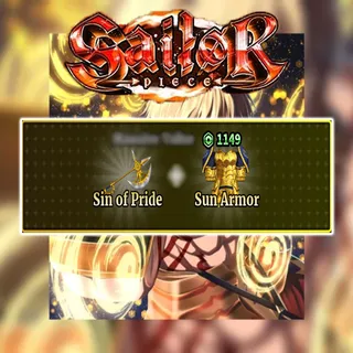 Sailor Piece Sin of Pride + Sun Armor