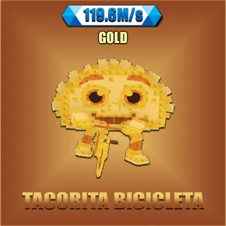 Tacorita Bicicleta Gold 119.6M/s