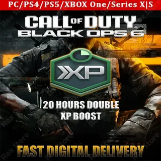 CALL OF DUTY BLACK OPS 6 XP BOOST 20 HOURS