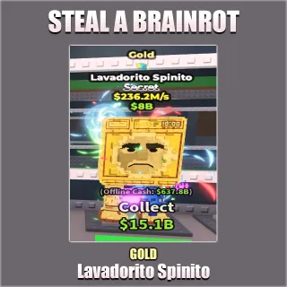 Gold Lavadorito Spinito