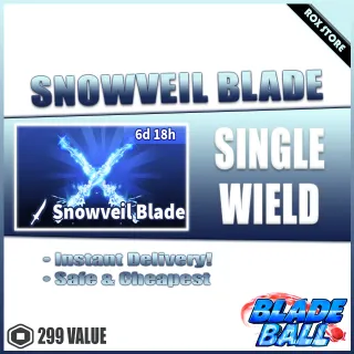 BLADE BALL SNOWVEIL BLADE