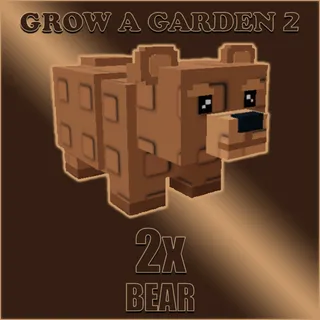 Grow a Garden 2 2x Bear Pet