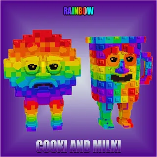 Cooki and Milki Rainbow