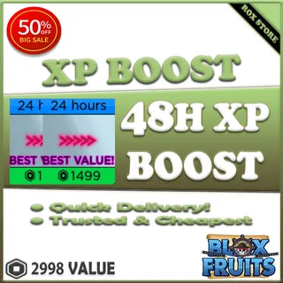 BLOX FRUITS 48H XP BOOST