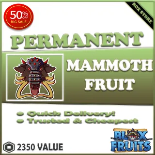 BLOX FRUITS PERMANENT MAMMOTH FRUIT