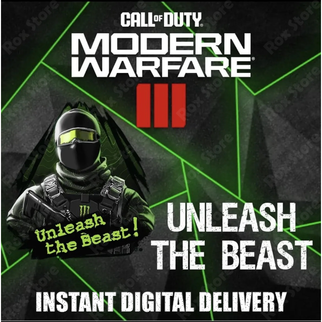 Call of Duty Modern Warfare III Unleash The Beast Emblem Call of Duty Game Items Gameflip