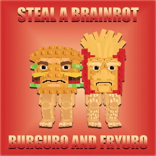 Steal A Brainrot Burguro and Fryuro