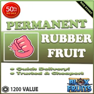 BLOX FRUITS RUBBER FRUIT