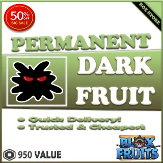 BLOX FRUITS PERMANENT DARK FRUIT