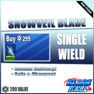 BLADE BALL SNOWVEIL BLADE