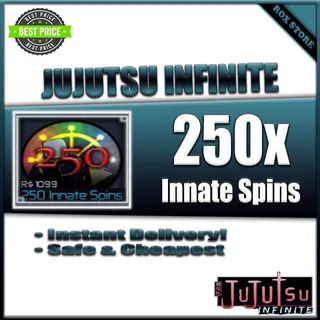 JUJUTSU INFINITE 250x Innate Spins