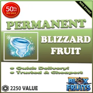 BLOX FRUITS BLIZZARD FRUIT