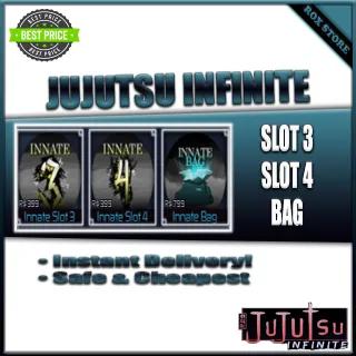 JUJUTSU INFINITE SLOT 3 SLOT 4 INNATE BAG