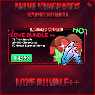 Anime Vanguards Love Bundle