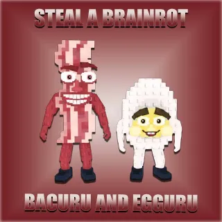 Steal A Brainrot Bacuru And Egguru