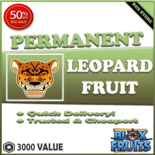 BLOX FRUITS PERMANENT LEOPARD FRUIT