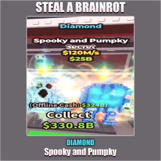 Spooky and Pumpky Diamond 120M/s