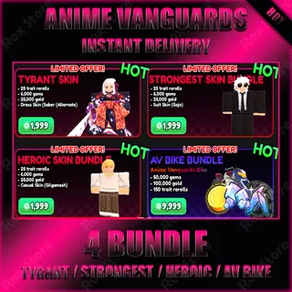 Anime Vanguards Bundle