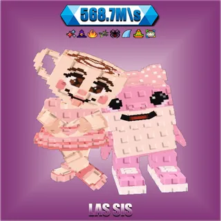 Las Sis 568.7M/s (Fireworks-Witching Hour-Fire-Explosive-Spider-Shark Fin-Sombrero-Paint) Traits