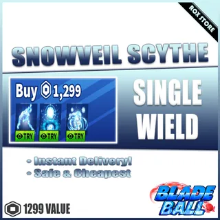 BLADE BALL SNOWVEIL SCYTHE