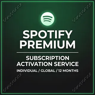 Spotify Premium 12 Months Individual Global