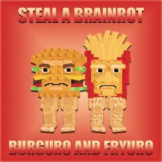 Steal A Brainrot Burguro and Fryuro