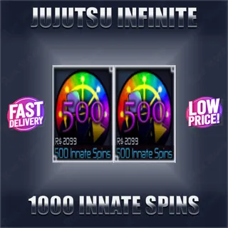 Jujutsu Infinite 1000x Innate Spins