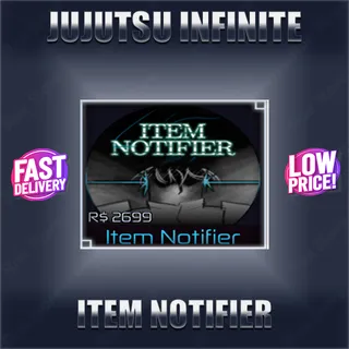 Item Notifier