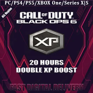 CALL OF DUTY BLACK OPS 6 XP BOOST 20 HOURS