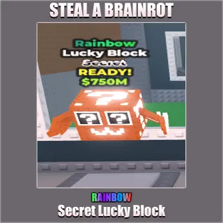 Secret Lucky Block Rainbow 