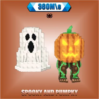 Spooky and Pumpky 360M/s