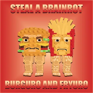 Steal A Brainrot Burguro and Fryuro