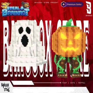 SPOOKY AND PUMPKY 80M/S / STEAL A BRAIINROT