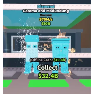 INSTANT🌟DIAMOND GARAMA AND MADUNDUNG🌟75M/S🌟STEAL A BRAINROT