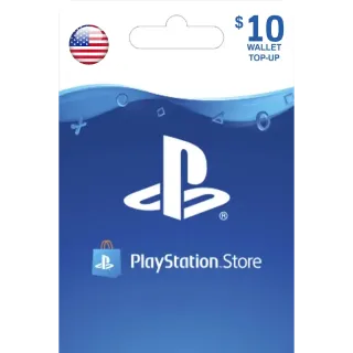 PlayStation™Store Gift Card🌟PSN Gift Card🌟 10 USD 🌟 US ACCOUNT ONLY