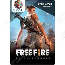 INSTANT🌟2200 DIAMOND 🌟 FREE FIRE GIFT CARD 🌟 GLOBAL