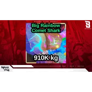 BIG RAINBOW COMET SHARK MAXTON