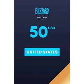 INSTANT🌟USA REGION ONLY🌟$50.00 USD BLIZZARD GIFT CARD