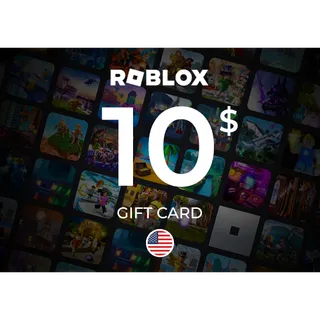INSTANT 🌟 $10.00 USD ROBLOX GIFT CARD 🌟 ALL PLATFORM 🌟 US ACCOUNT ONLY