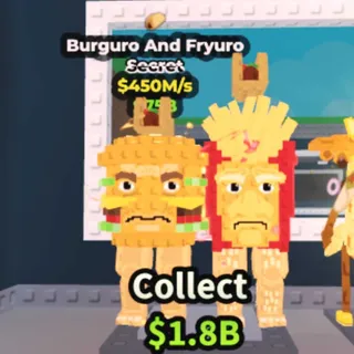 BURGURO AND FRYURO 450M/S / STEAL A BRAINROT