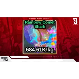 Rainbow comet shark 